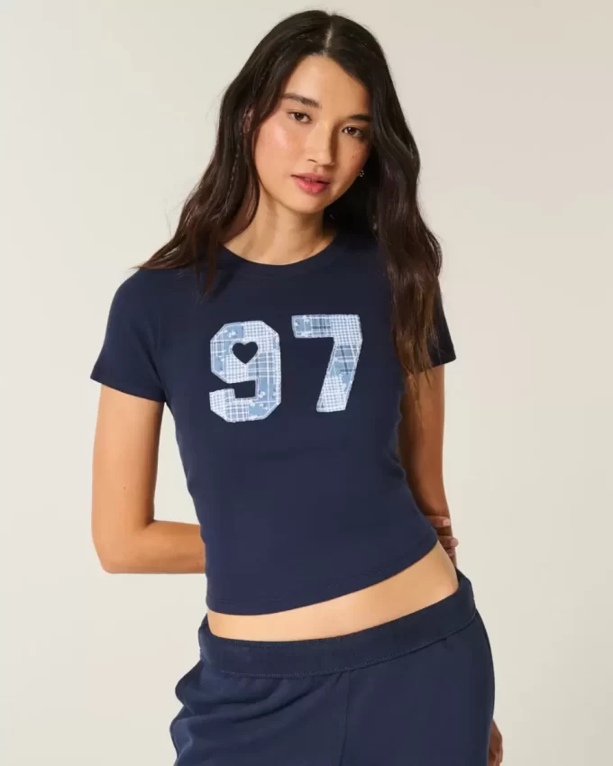Numerograafinen Baby T-paita Numerograafinen Baby T-paita
