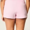 Numerograafiset minifleece-shortsit