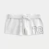 Numerograafiset minifleece-shortsit