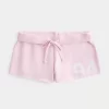 Numerograafiset minifleece-shortsit