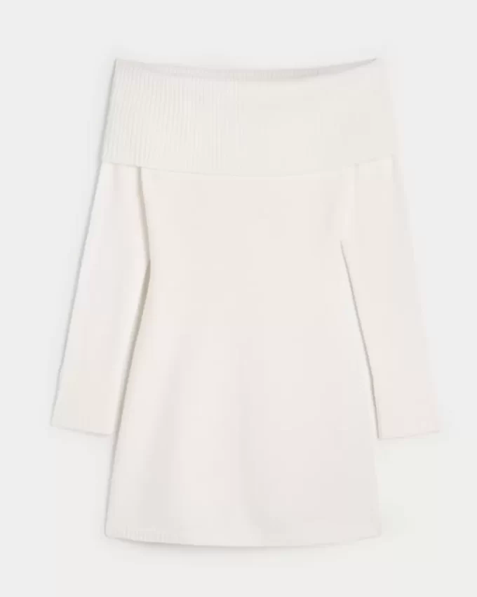 Off-the-Shoulder Skater neulemekko