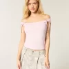 Off-the-Shoulder Sleeve Top