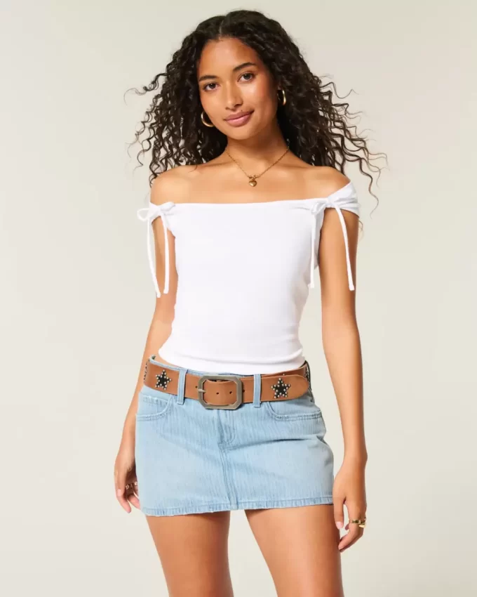 Off-the-Shoulder Sleeve Top