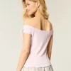Off-the-Shoulder Sleeve Top