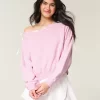Off-the-Shoulder Tie -huppari