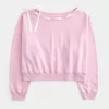 Off-the-Shoulder Tie -huppari