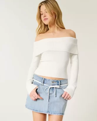 Off-the-Shoulder -villapaita