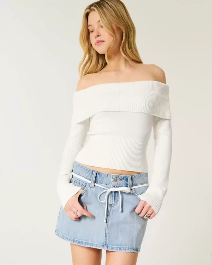 Off-the-Shoulder -villapaita
