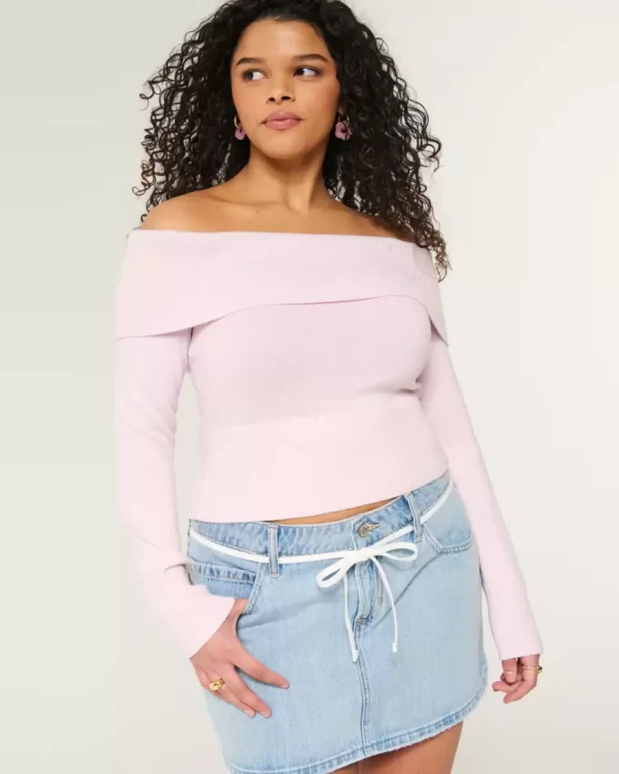 Off-the-Shoulder -villapaita
