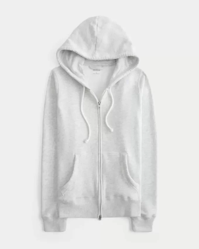 Ohut vetoketjullinen huppari Ohut vetoketjullinen huppari