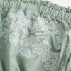 Olkaimeton brodeerattu Babydoll-mekko Olkaimeton brodeerattu Babydoll-mekko