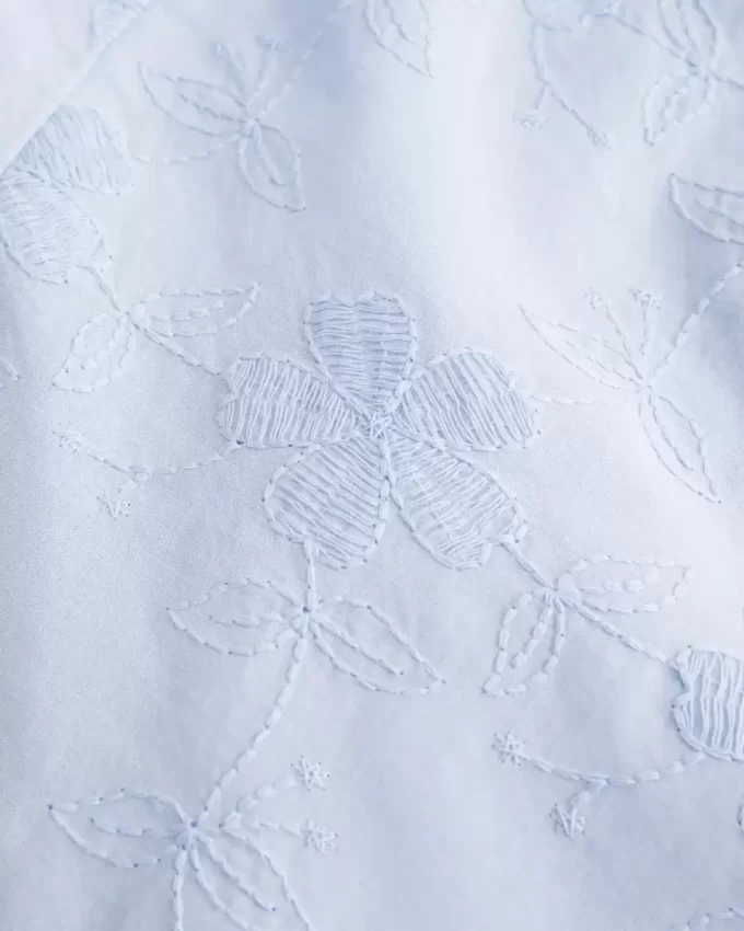 Olkaimeton brodeerattu Maxi-mekko Olkaimeton brodeerattu Maxi-mekko