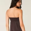 Olkaimeton Cinched Babydoll Top Olkaimeton Cinched Babydoll Top