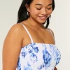 Olkaimeton Smocked Bodice -minimekko