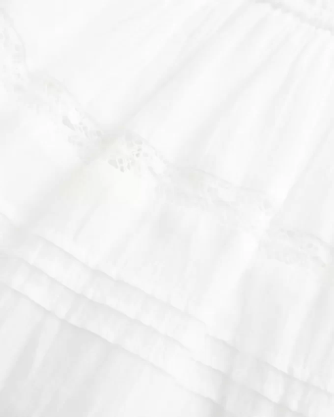 Olkaimeton Smocked Bodice -minimekko