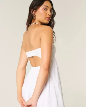 Olkaimeton Twist Bust Maxi -mekko