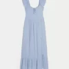 On/Off-the-Shoulder Maxi-mekko