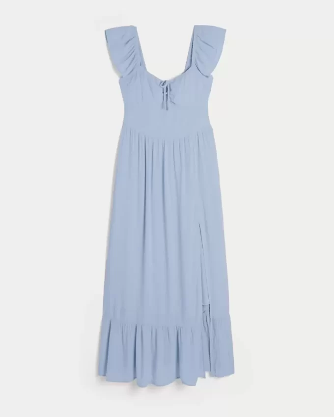 On/Off-the-Shoulder Maxi-mekko