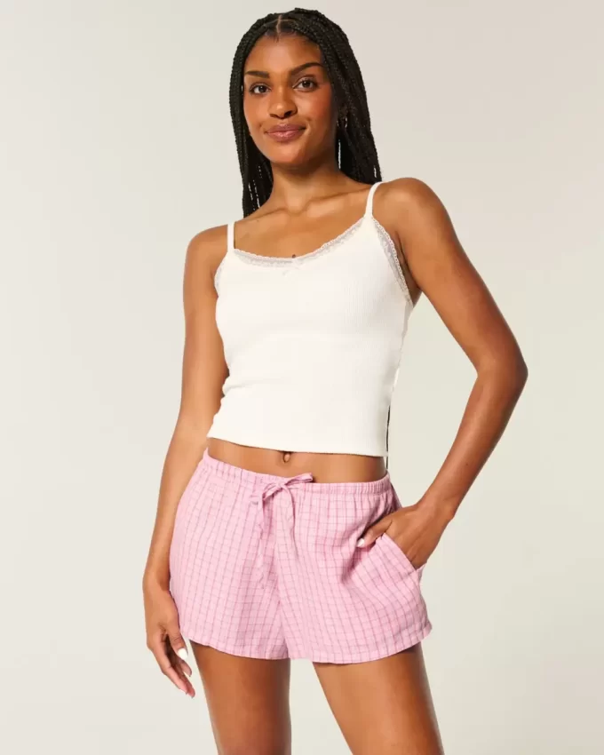 Oxford Cotton Tie shortsit Oxford Cotton Tie shortsit