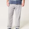 Pellavasekoite Flex-Waist Baggy-housut Pellavasekoite Flex-Waist Baggy-housut