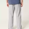 Pellavasekoite Flex-Waist Baggy-housut Pellavasekoite Flex-Waist Baggy-housut