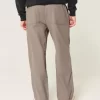 Pellavasekoite Flex Waist Baggy Housut Pellavasekoite Flex Waist Baggy Housut