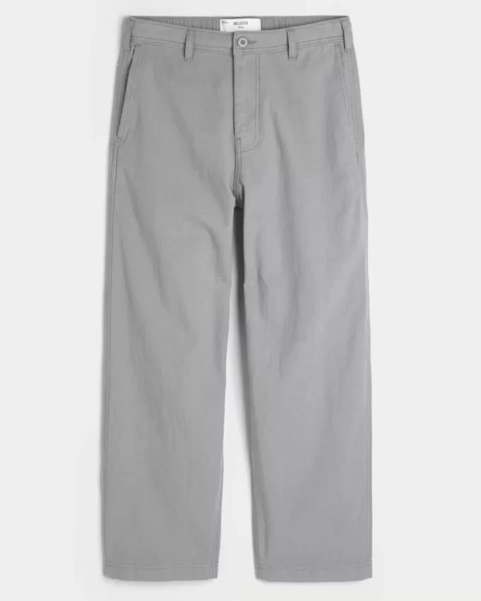 Pellavasekoite Flex Waist Baggy Housut Pellavasekoite Flex Waist Baggy Housut