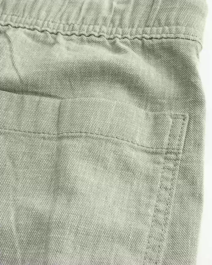 Pellavasekoite Flex-Waist Baggy-housut Pellavasekoite Flex-Waist Baggy-housut