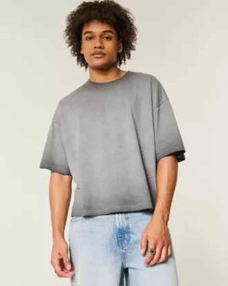 Pesty Baggy Crop Crew T-paita