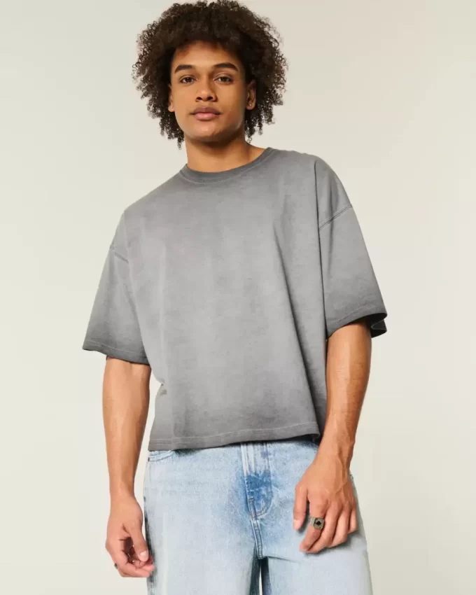 Pesty Baggy Crop Crew T-paita Pesty Baggy Crop Crew T-paita