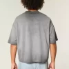 Pesty Baggy Crop Crew T-paita Pesty Baggy Crop Crew T-paita