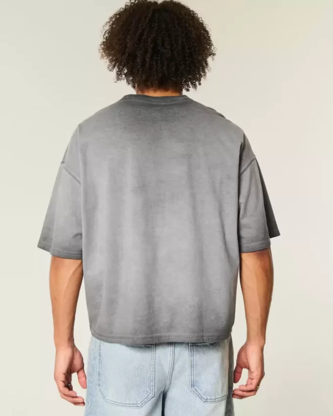 Pesty Baggy Crop Crew T-paita Pesty Baggy Crop Crew T-paita