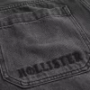 Pesty musta Logo Graphic Skater Baggy Farkut Pesty musta Logo Graphic Skater Baggy Farkut