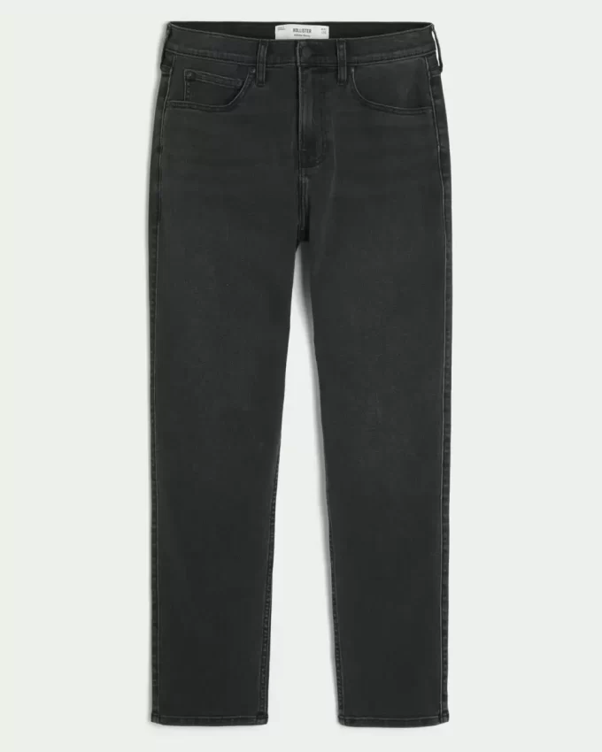 Pestyt mustat Athletic Skinny -farkut Pestyt mustat Athletic Skinny -farkut