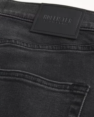 Pestyt mustat Athletic Skinny -farkut