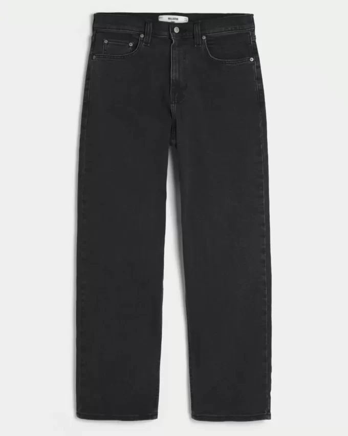Pestyt mustat Baggy-farkut Pestyt mustat Baggy-farkut