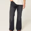 Pestyt mustat Relaxed Bootcut farkut Pestyt mustat Relaxed Bootcut farkut