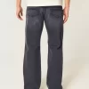 Pestyt mustat Relaxed Bootcut farkut Pestyt mustat Relaxed Bootcut farkut