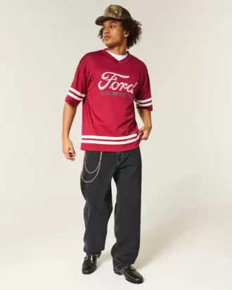Pestyt mustat Skater Baggy -farkut