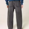 Pestyt mustat Skater Baggy -farkut Pestyt mustat Skater Baggy -farkut