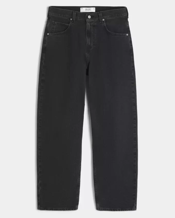 Pestyt mustat Skater Baggy -farkut Pestyt mustat Skater Baggy -farkut