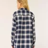 Pitkähihainen flanellipyjamatoppi Pitkähihainen flanellipyjamatoppi