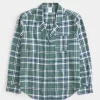 Pitkähihainen flanellipyjamatoppi Pitkähihainen flanellipyjamatoppi