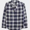Pitkähihainen flanellipyjamatoppi Pitkähihainen flanellipyjamatoppi