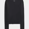 Pitkähihainen slash-neck toppi Pitkähihainen slash-neck toppi