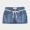 Pitsi Denim Mini Skort