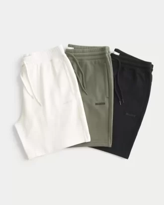 Polven yläpuolella fleece-logohousut, 3 kpl