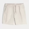 Polven yläpuolelle ulottuvat Twill-shortsit Polven yläpuolelle ulottuvat Twill-shortsit