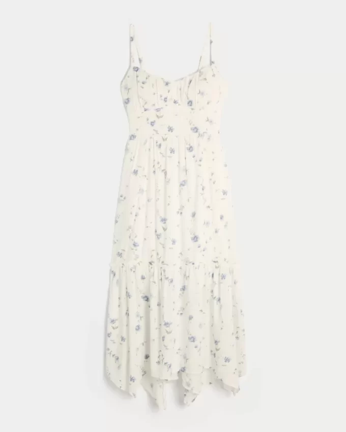 Porrastettu Maxi-mekko