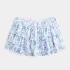 Porrastettu Mini Skort